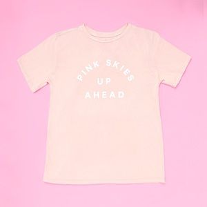 Ban.do Pink Skies Up Ahead Tee M